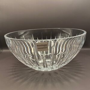 NIB Reed & Barton 8.5” Soho Crystal Bowl